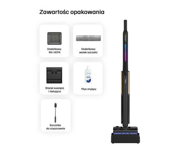 TINECO Odkurzacz myjący FLOOR ONE S7 Fold Elite - 1515494 - zdjęcie 10